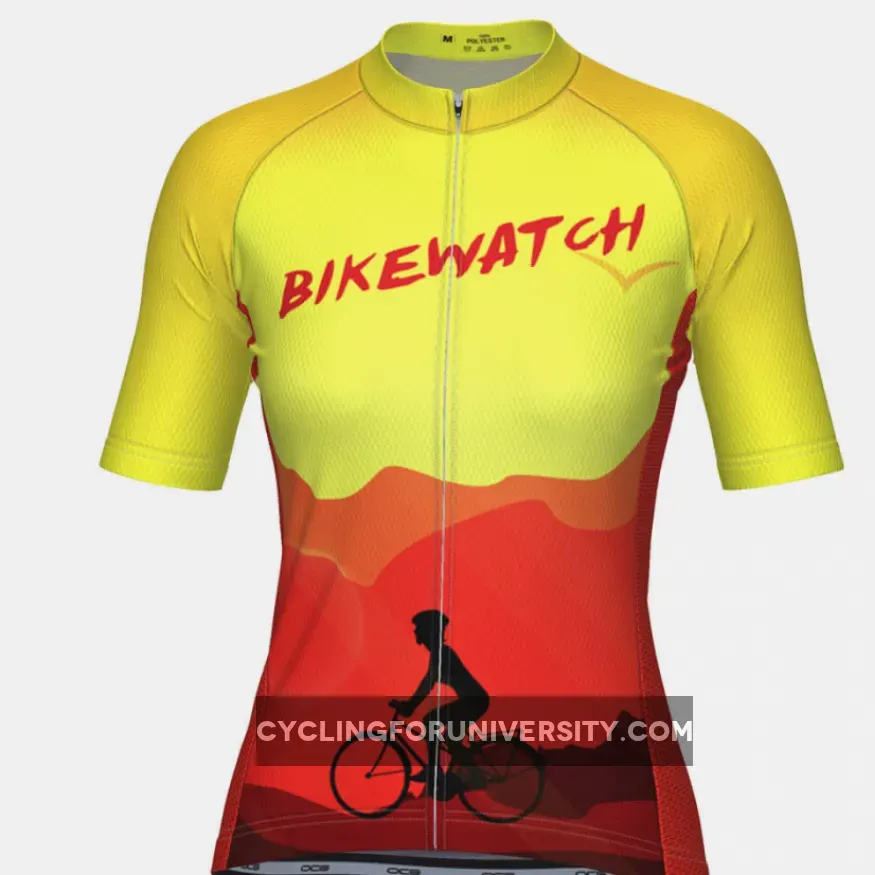 Women's Bikewatch Short Sleeve Cycling Jersey Outlet