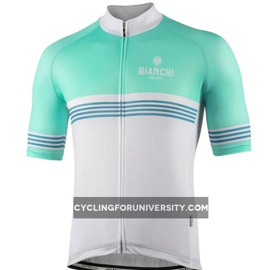 Bianchi Milano Prizzi White Celeste Jersey,