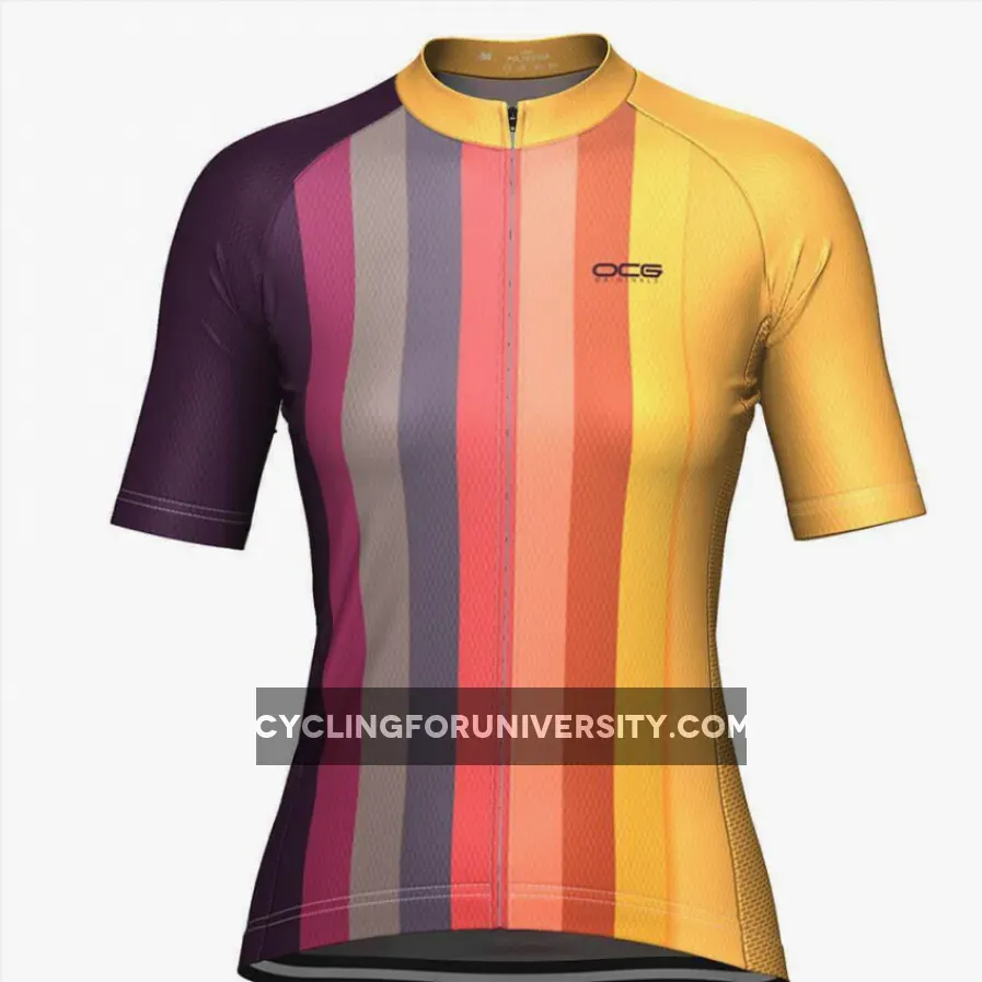 Women's Sunburnt Rainbow Cycling Jersey