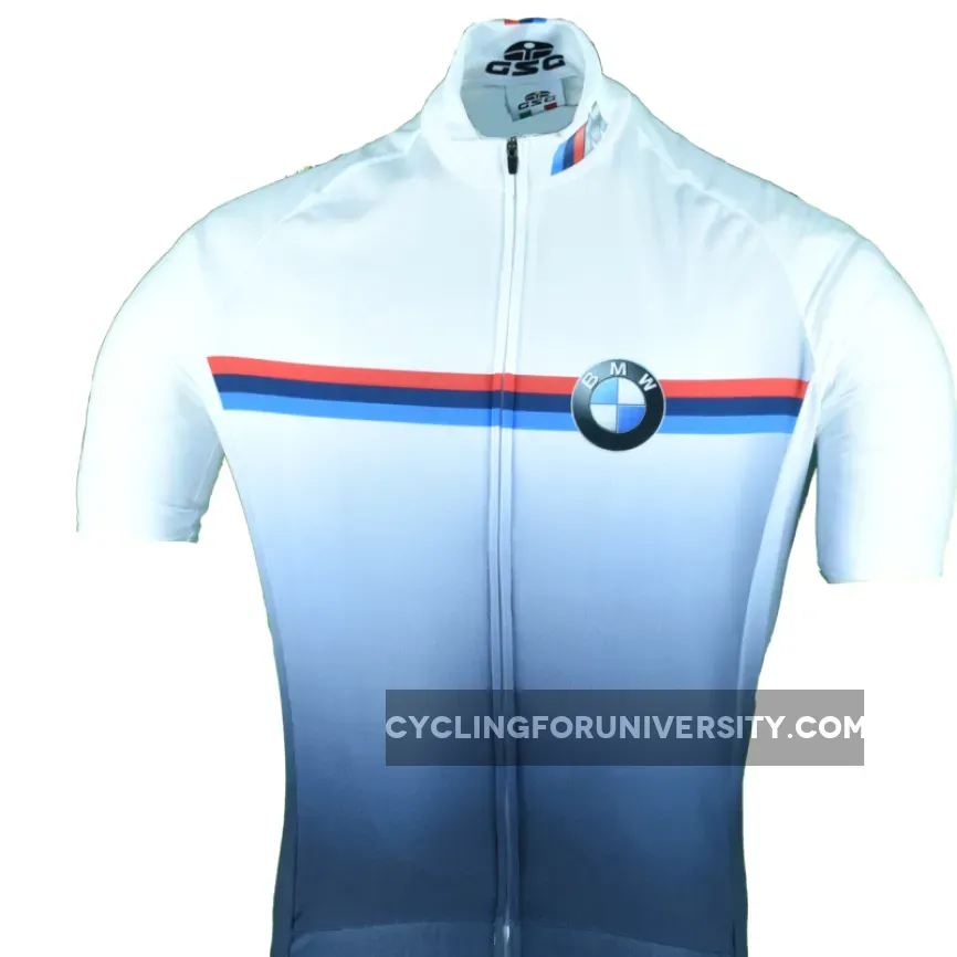 2020 BMW M White Racing Full Zipper Jersey, BMW19J1