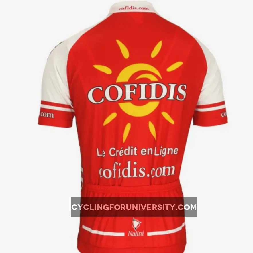 Cofidis 2011 Radsport-Profi-Team - Short Sleeve Jersey
