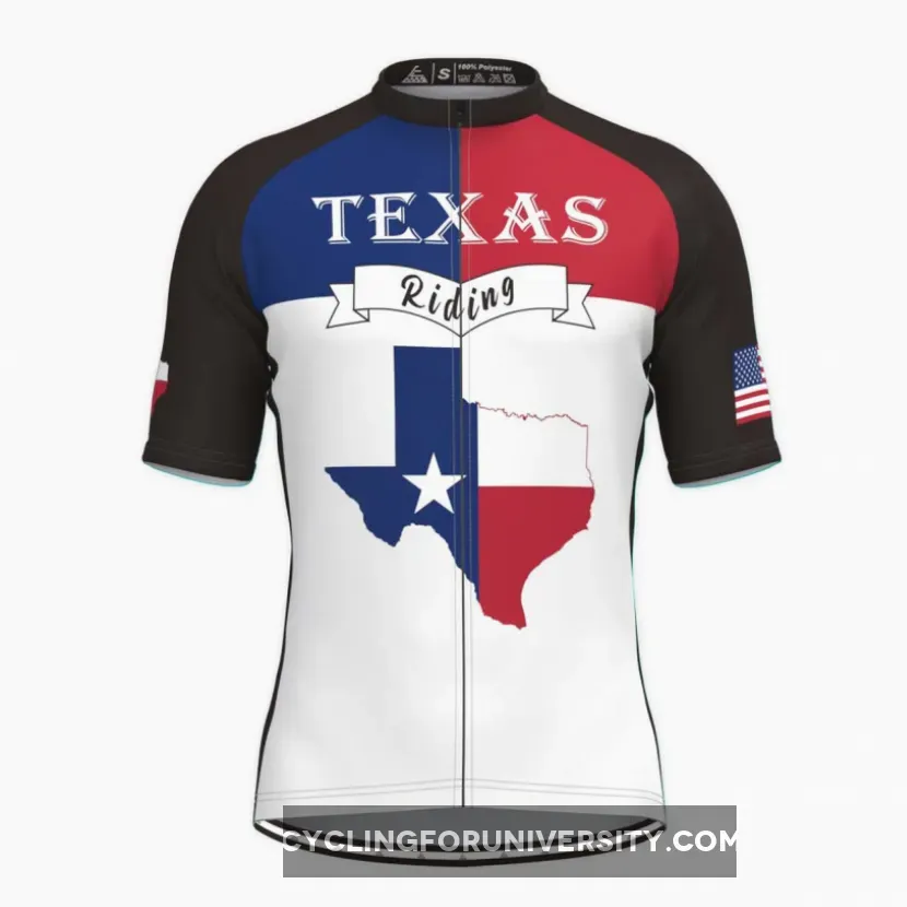 The Texas State Men's Cycling Jersey Outlet