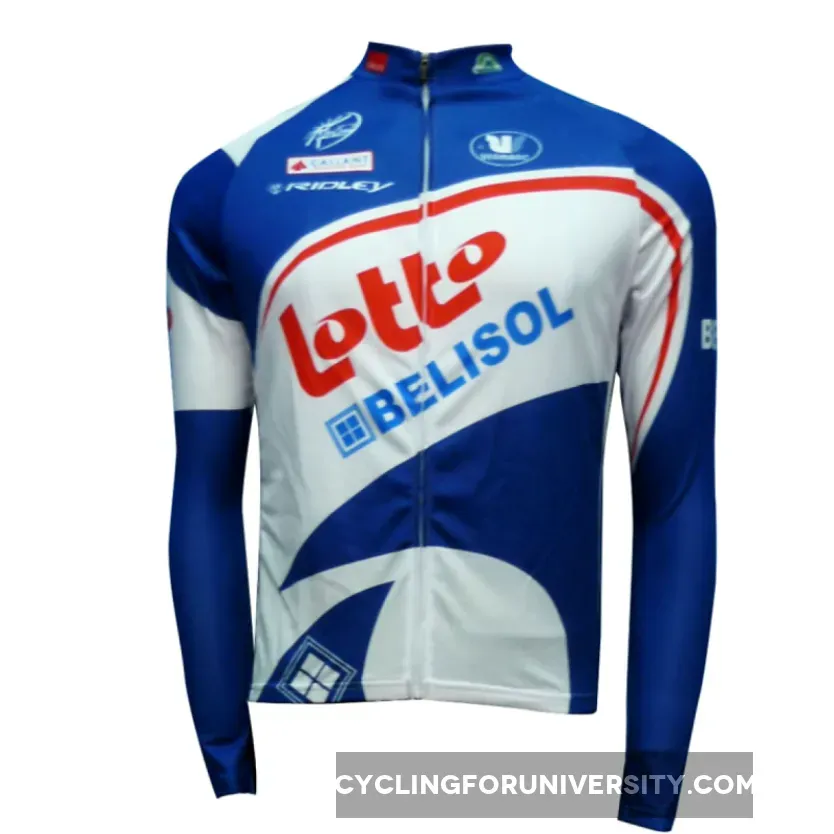 2012 TEAM LOTTO Long Sleeve Jersey Restock