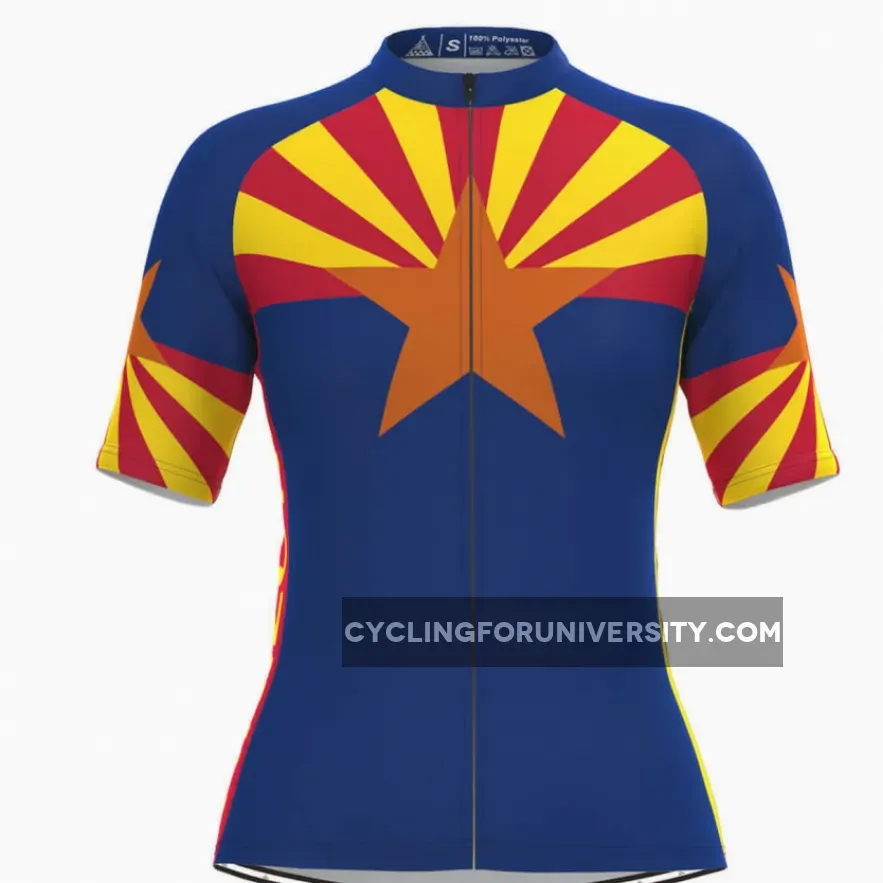 Arizona State Flag Women's Cycling Jersey Online