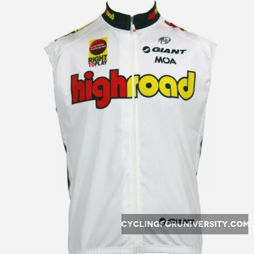 High Road 2008 Nalini Radsport-Profi-Team - Radsport - Winter Sleeveless Jersey
