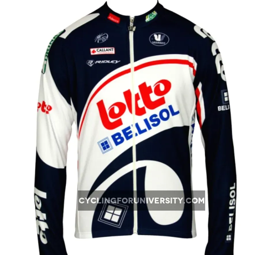 LOTTO BELISOL 2012 Vermarc Radsport-Profi-Team - Long Sleeve Jersey