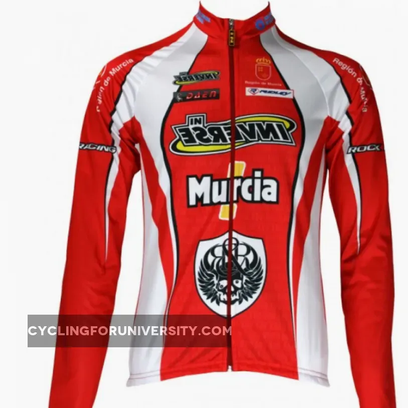 MURCIA 2010 Inverse professional Cycling Team Jersey Long Sleeve