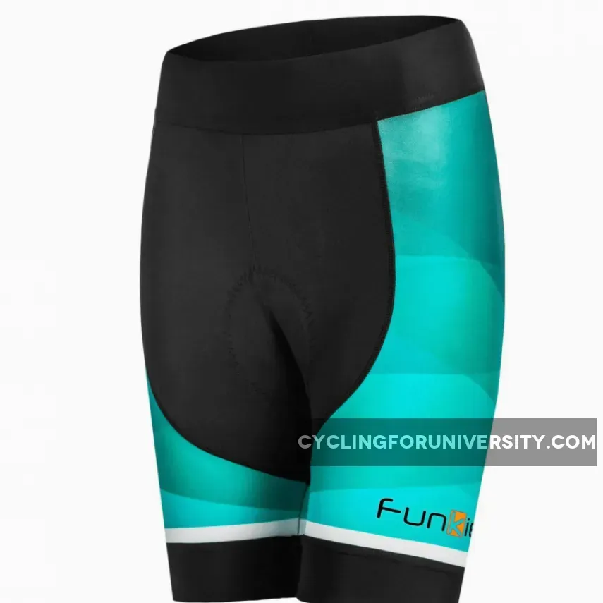 FunKier Arona women's Padded cycling short with B13 Chamois Mint