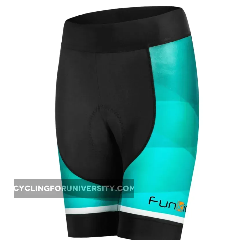 FunKier Arona women's Padded cycling short with B13 Chamois Mint