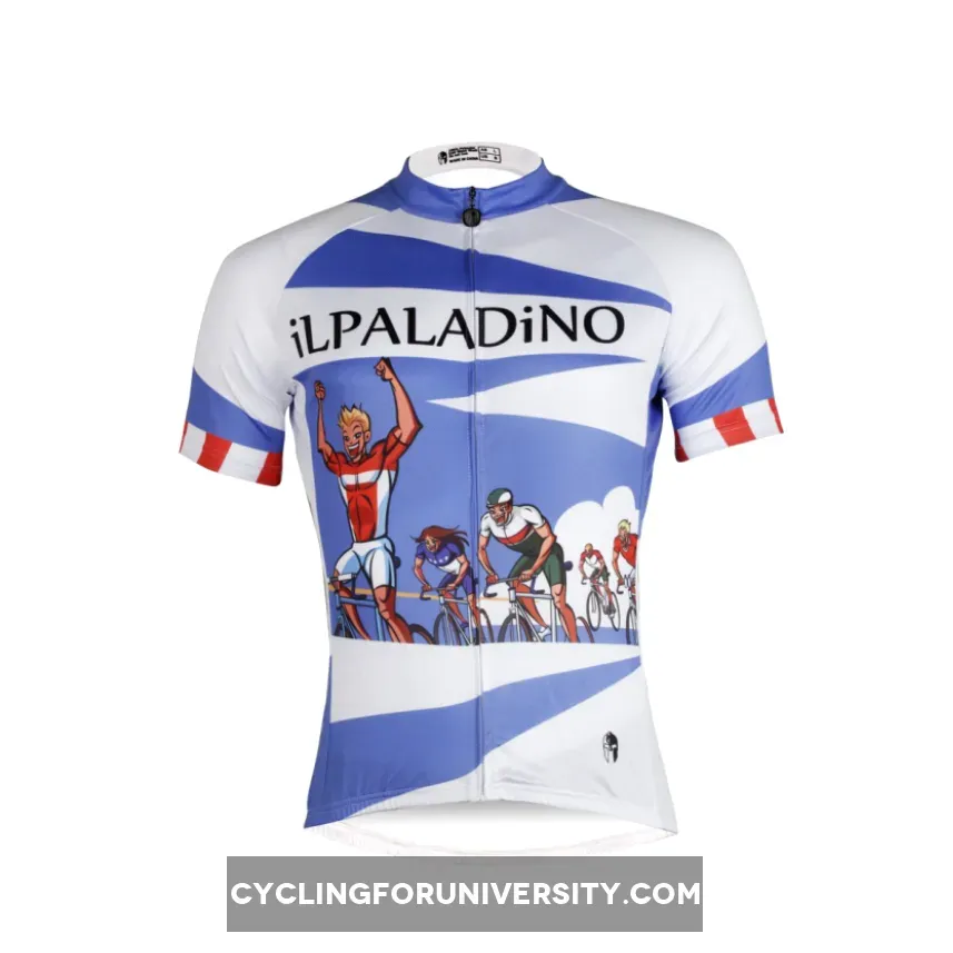 ILPALADINO Cycling Race Winner Men's Professional MTB Cycling Jersey Breathable and Quick Dry Comfortable Bike Shirt for Summer NO.694