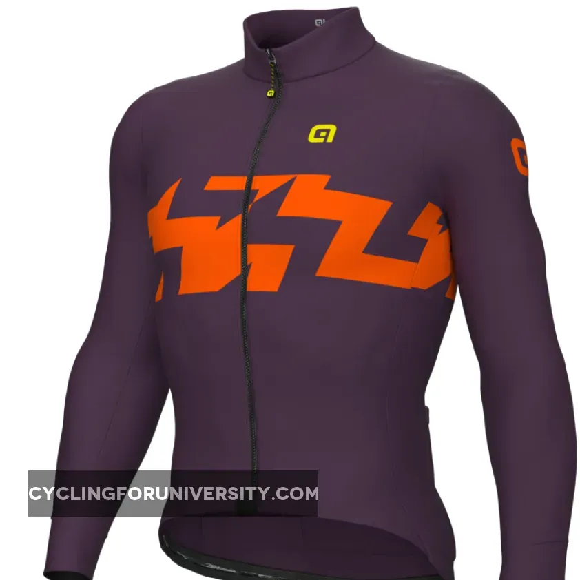 Ale Solid Ready Long Sleeve Jersey - Purple To Buy