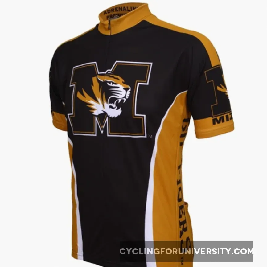 Mizzou MU University of Missouri Tigers Cycling Short Sleeve Jersey