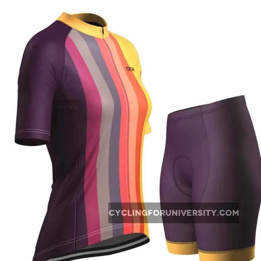 Women's Sunburnt Rainbow Pro-Band Cycling Kit New Releases