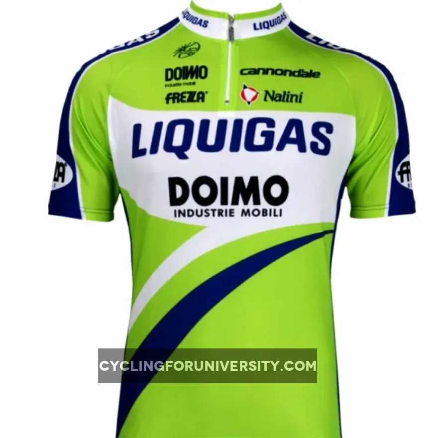 Liquigas - Tour 2010 Radsport-Profi-Team Short Sleeve Jersey