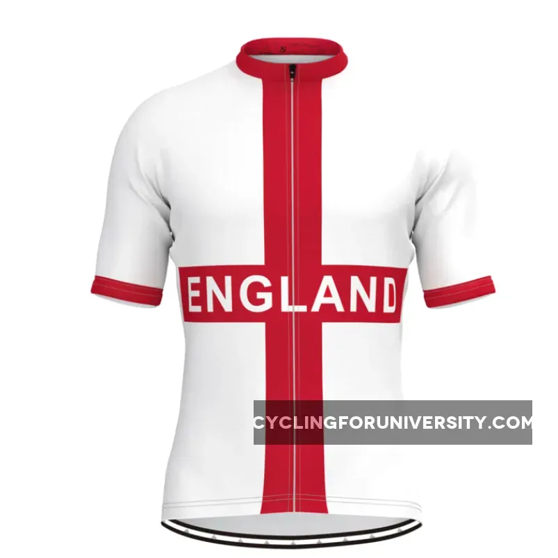 England Flag Men's Cycling Jersey V1 Restock