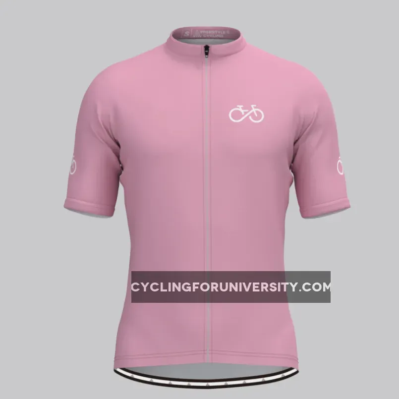 Ride Forever Men's Cycling Jersey-Ice Pink New Releases