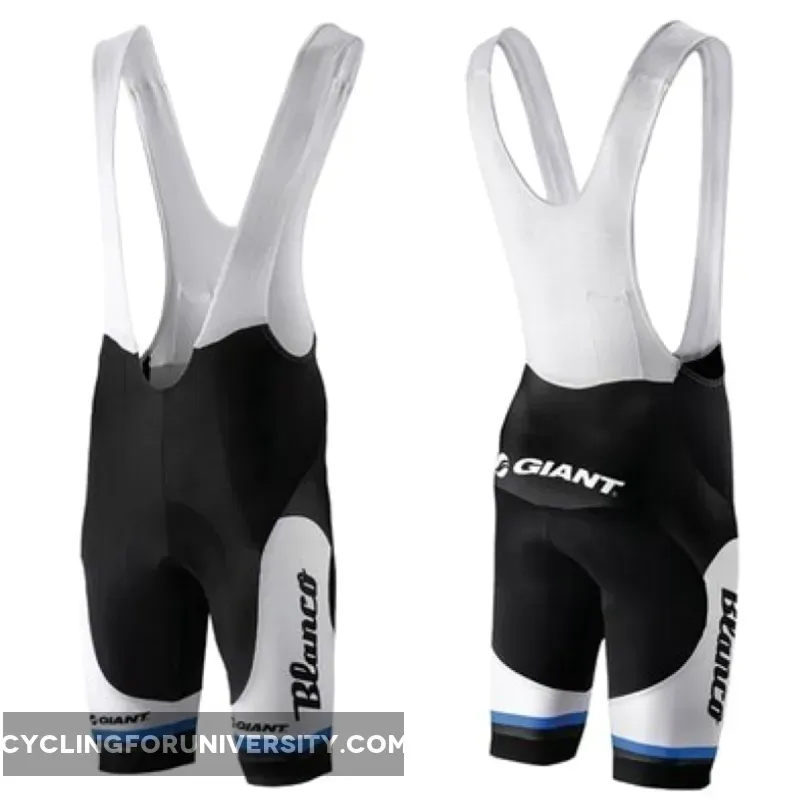 Blanco Giant Pro Cycling Team 2013 Bib Shorts Online