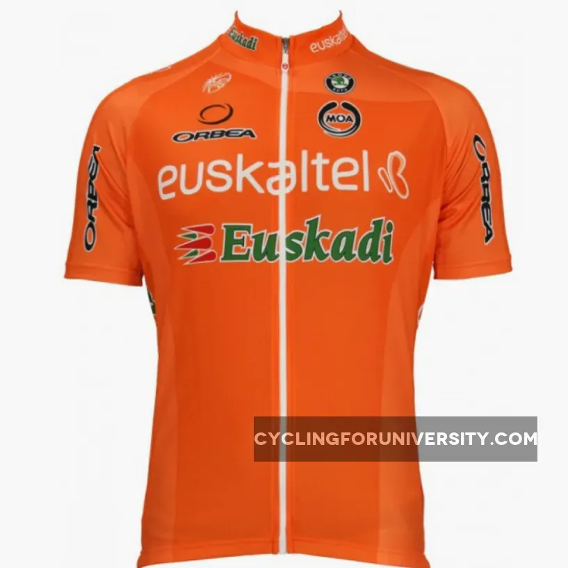2012 EUSKALTEL Euskadi Bergtrikot MOA Radsport-Profi-Team - Short Sleeve Jersey