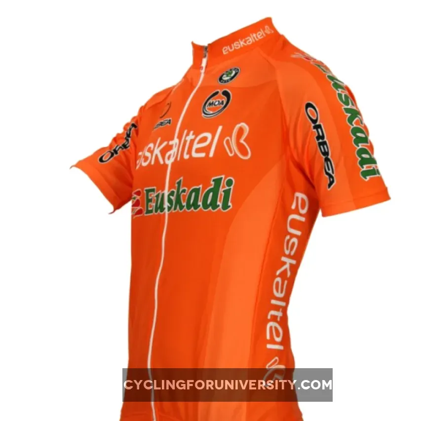 2012 EUSKALTEL Euskadi Bergtrikot MOA Radsport-Profi-Team - Short Sleeve Jersey