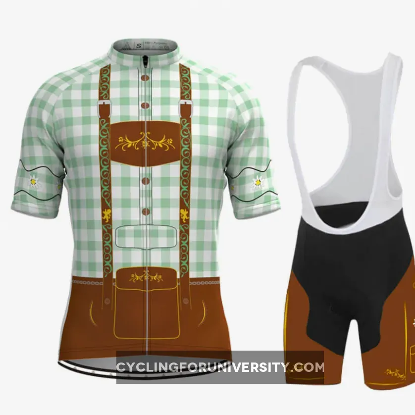 Men's Tirolese Cycling Kit Green New Releases