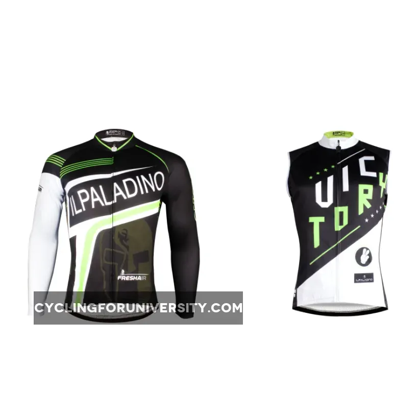 Two Men's Cycling Jerseys Long-sleeve /Sleeveless Spring Summer Sportswear gear Pro Cycle Clothing Racing Apparel Outdoor Sports Leisure Biking T-shirt NO.W 671/730