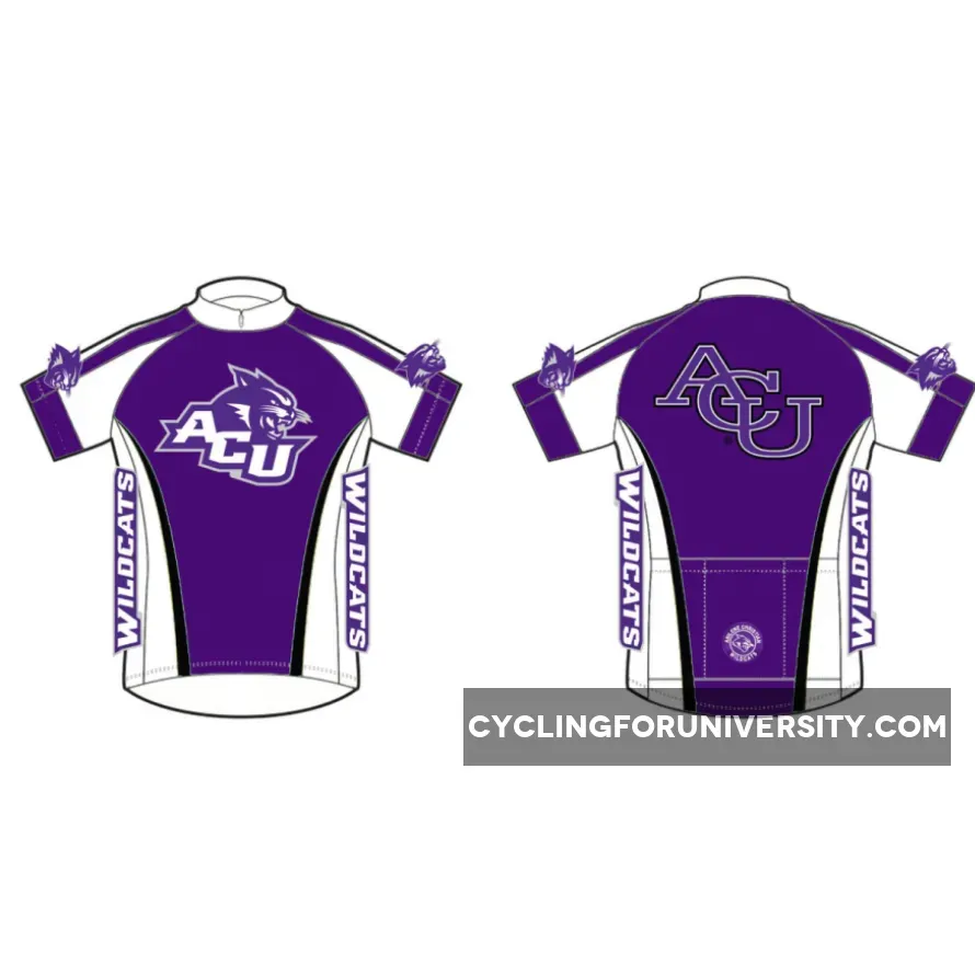 ACU Abilene Christian University Wildcats Cycling Jersey