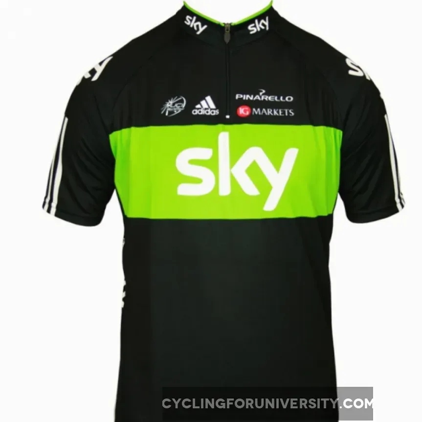 SKY 2012 PRO CYCLING WWF Partner Radsport-Profi-Team -Short Sleeve Jersey