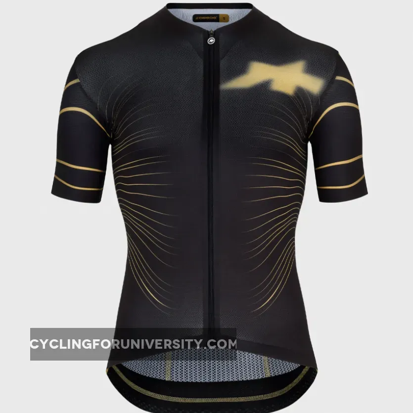 Assos Equipe RS Targa Wings jersey - Black gold Assos Equipe Jersey