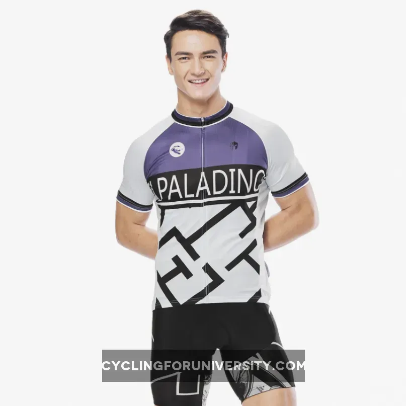 Maze Purple Men's Cycling Short-sleeve Jersey/Suit Exercise Bicycling Pro Cycle Clothing Racing Apparel Outdoor Sports Leisure Biking Shirts Team Summer Kit NO. 812