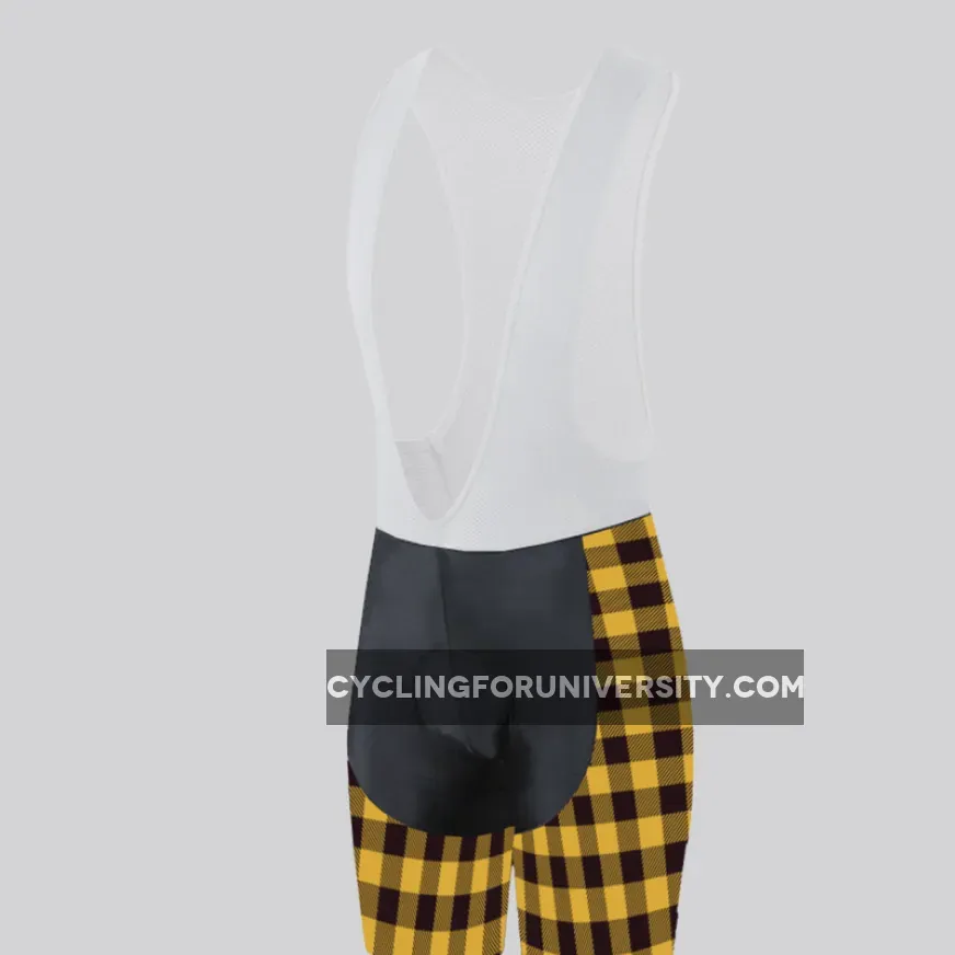 Plaid Checkered Shirt V2 Men's Cycling Kit Yellow To Buy