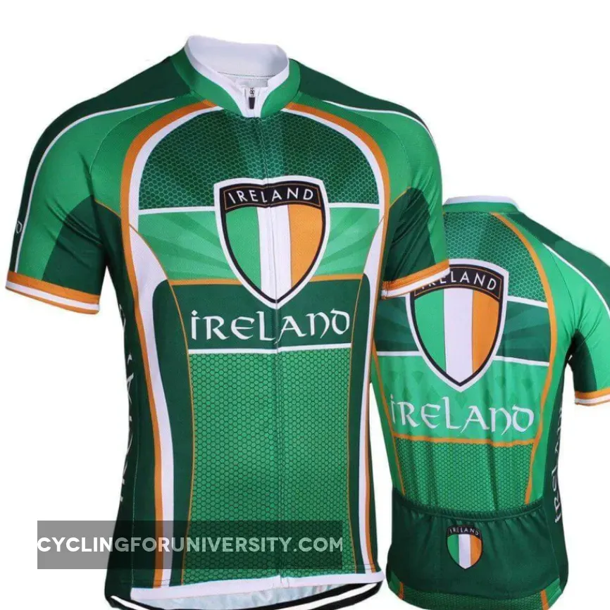 Ireland Flag Pro Men's Cycling Jersey Brand New
