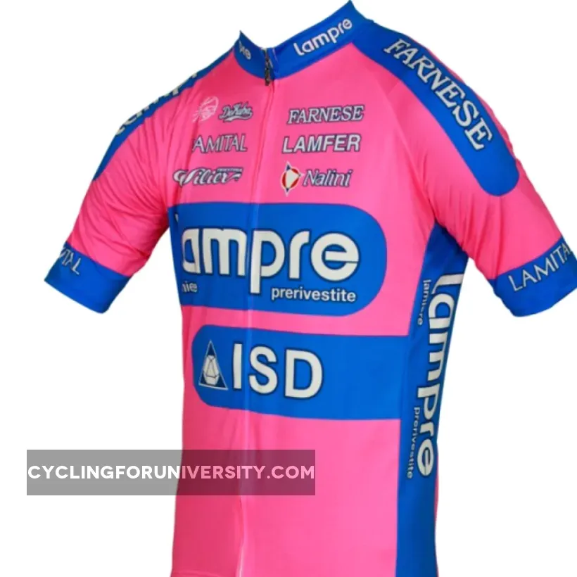 LAMPRE 2012 Radsport-Profi-Team - Short Sleeve Jersey