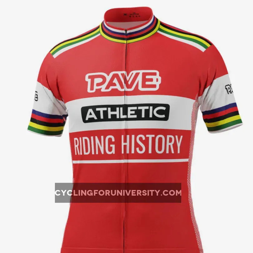Men's PAVE Athletic Flanders Short Sleeve Cycling Jersey