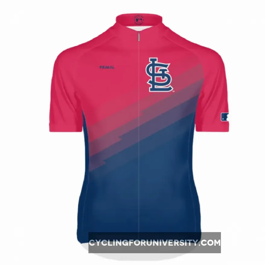 Primal Wear MLB St. Louis Cardinals Men's Nexas Cycling Jersey Mlb Cycling Jerseys SLCJ78M-MD