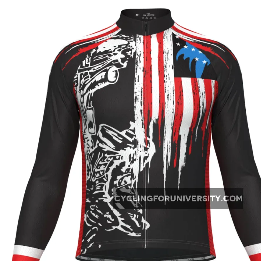 Men's Honor The Fallen Long Sleeve Cycling Jersey Online