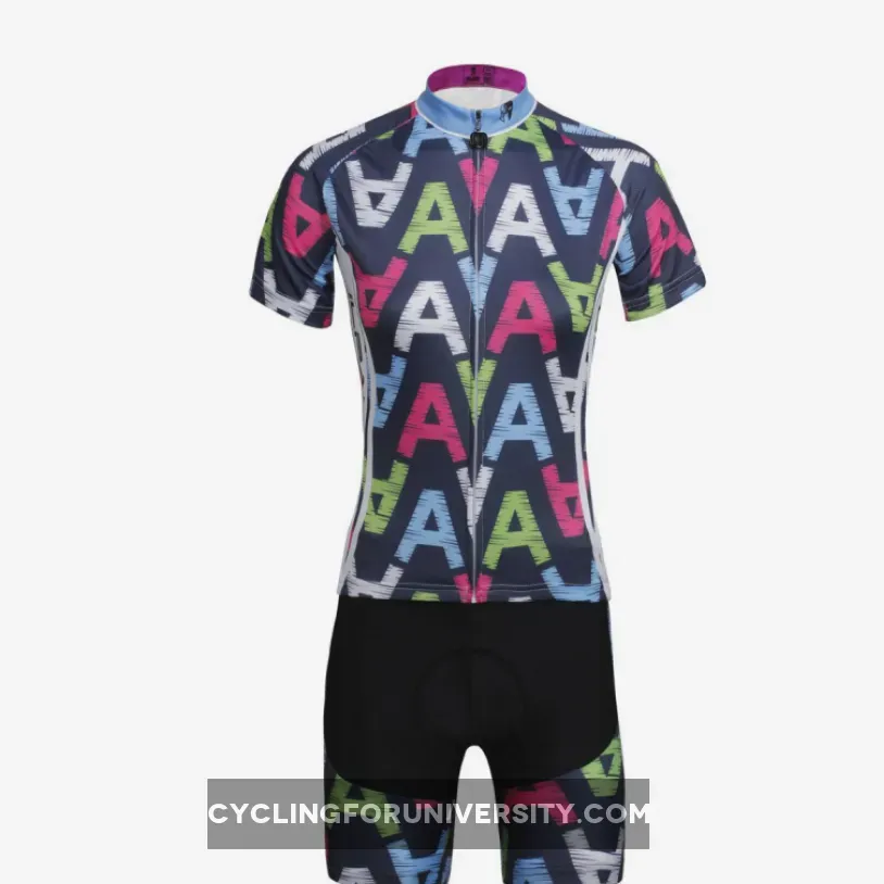 Ilpaladino A Letter Summer Women's Short-Sleeve Cycling Suit/Jersey Biking Shirts Breathable Outdoor Sports Gear Leisure Biking T-shirt Sports Clothes NO.651