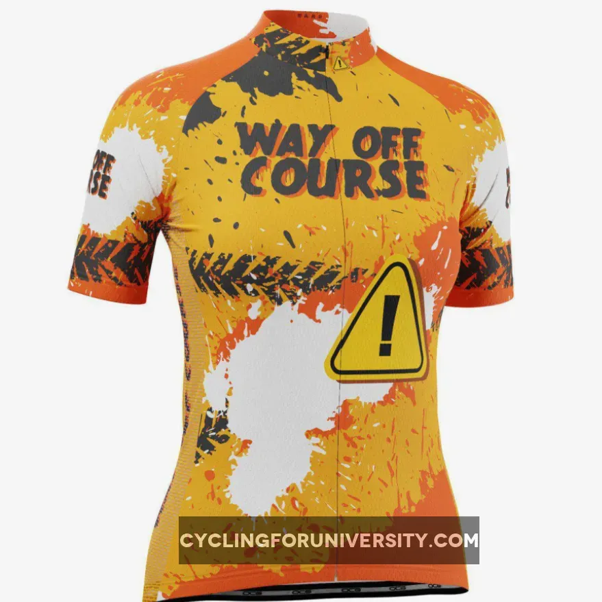 Women's Way Off Course Short Sleeve Cycling Jersey Online