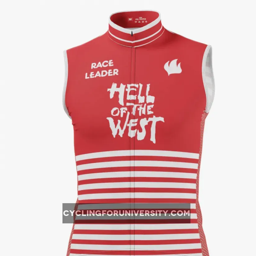 Men's Retro Hell Of The West Sleeveless Cycling Jersey