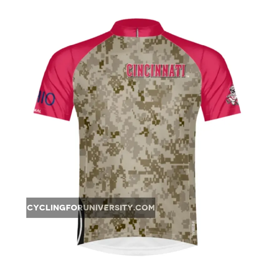 Primal Wear MLB Cincinnati Reds Camo Men's Sport Cycling Jersey