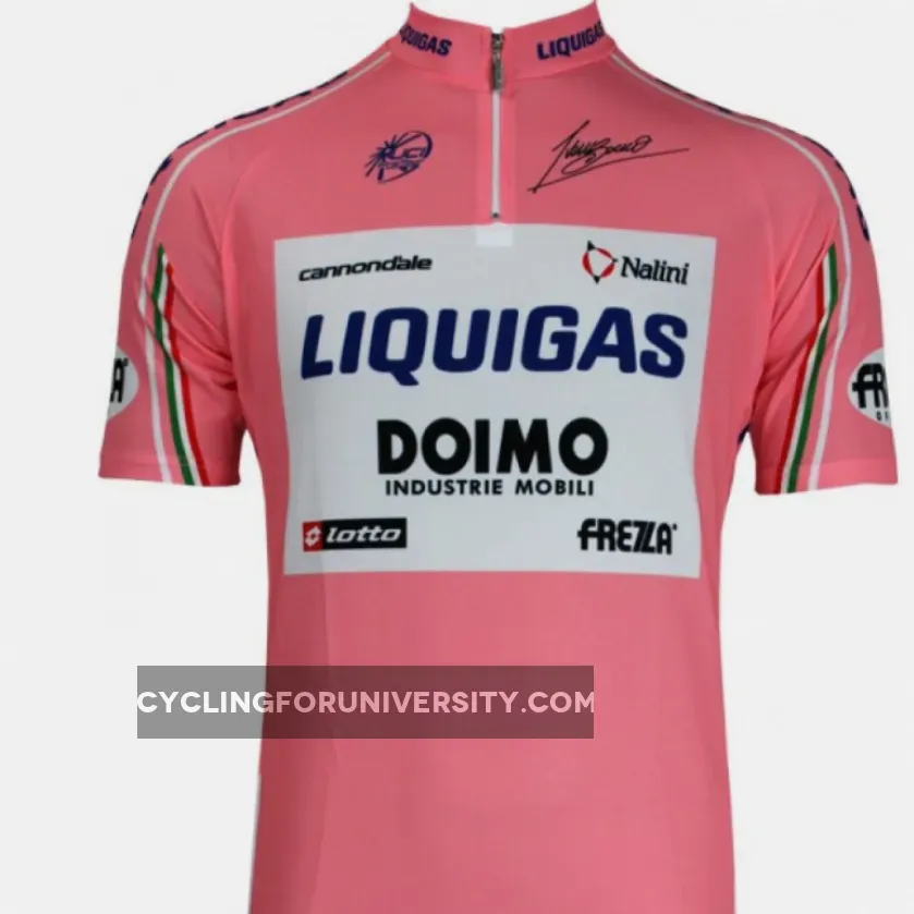 Liquigas 2010 Giro d'Italia Sieger Radsport-Profi-Team Short Sleeve Jersey