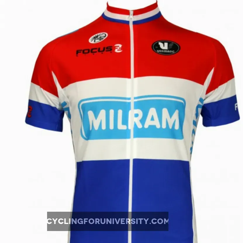 Milram German Champion 2010 Cycling Jersey Short Sleeve