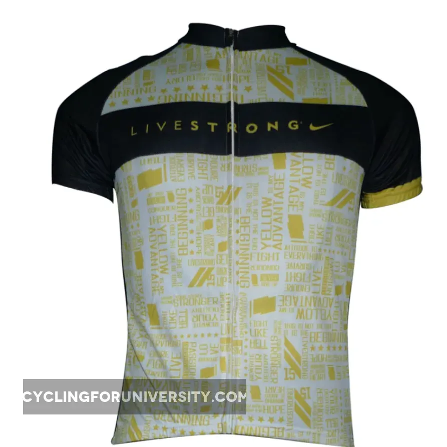 2012 LIVESTRONG Cycling Yellow Edition Short Sleeve Jersey