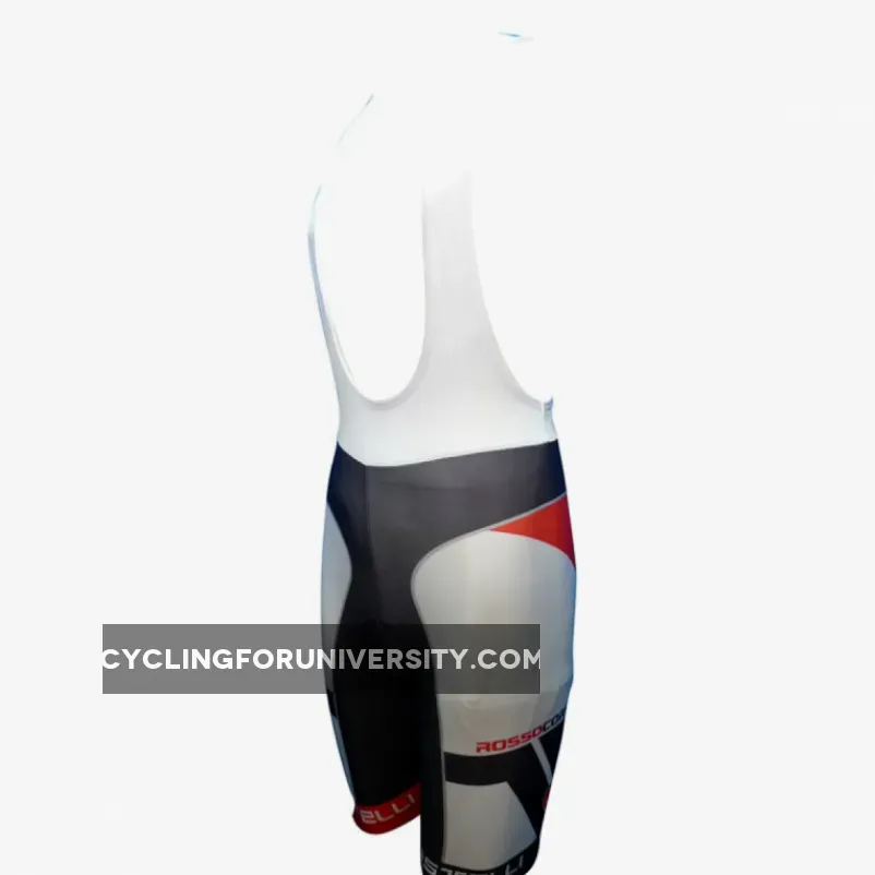 2011 New CASTELLI BLACK-WHITE Cycling Bib Shorts Restock