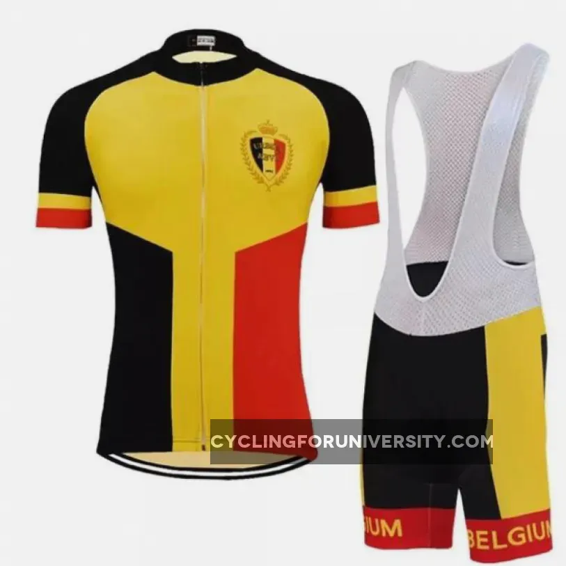Belgium National Team Cycling Set Short Sleeve Restock