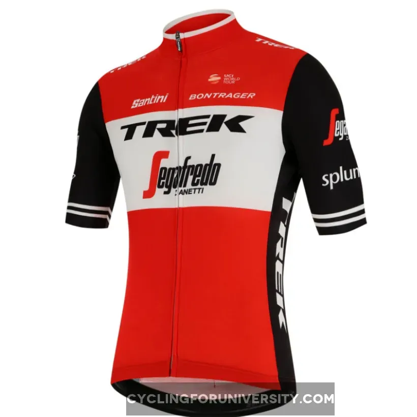 2019 Trek Segafredo Short Sleeve cycling Jersey bike clothing Cycle apparel Shirt