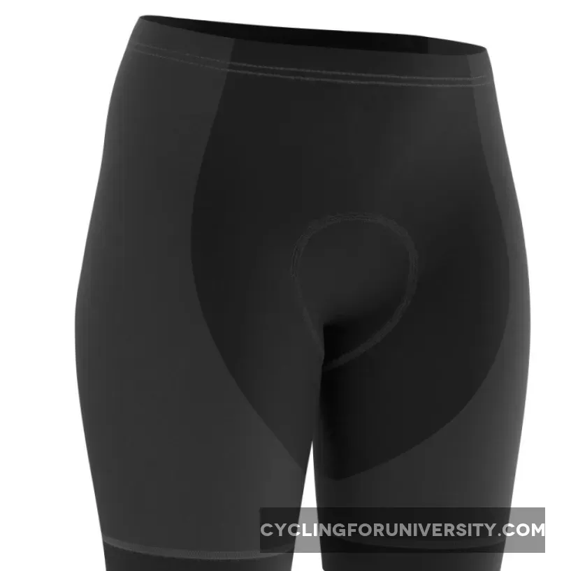 Women's Plain Color Pro-Band Cycling Shorts Outlet