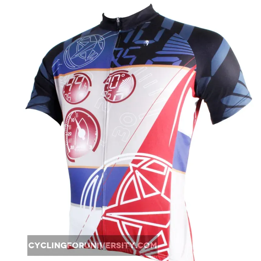 ILPALADINO Men's Professional MTB Cycling Jersey Breathable and Quick Dry Comfortable Bike Shirt for Summer NO.535