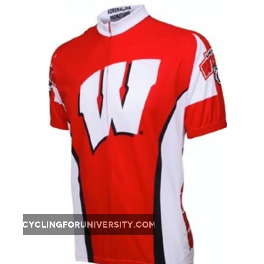 University of Wisconsin-Madison Badgers Cycling Short Sleeve Jersey