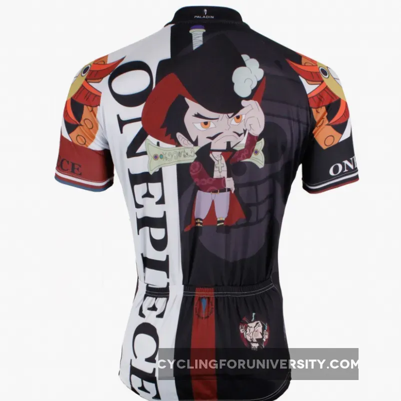 ONE PIECE Series Pirates Men's Cycling Jersey Team Jacket T-shirt Summer Spring Autumn Clothes Sportswear Anime Dracule Mihawk NO.410