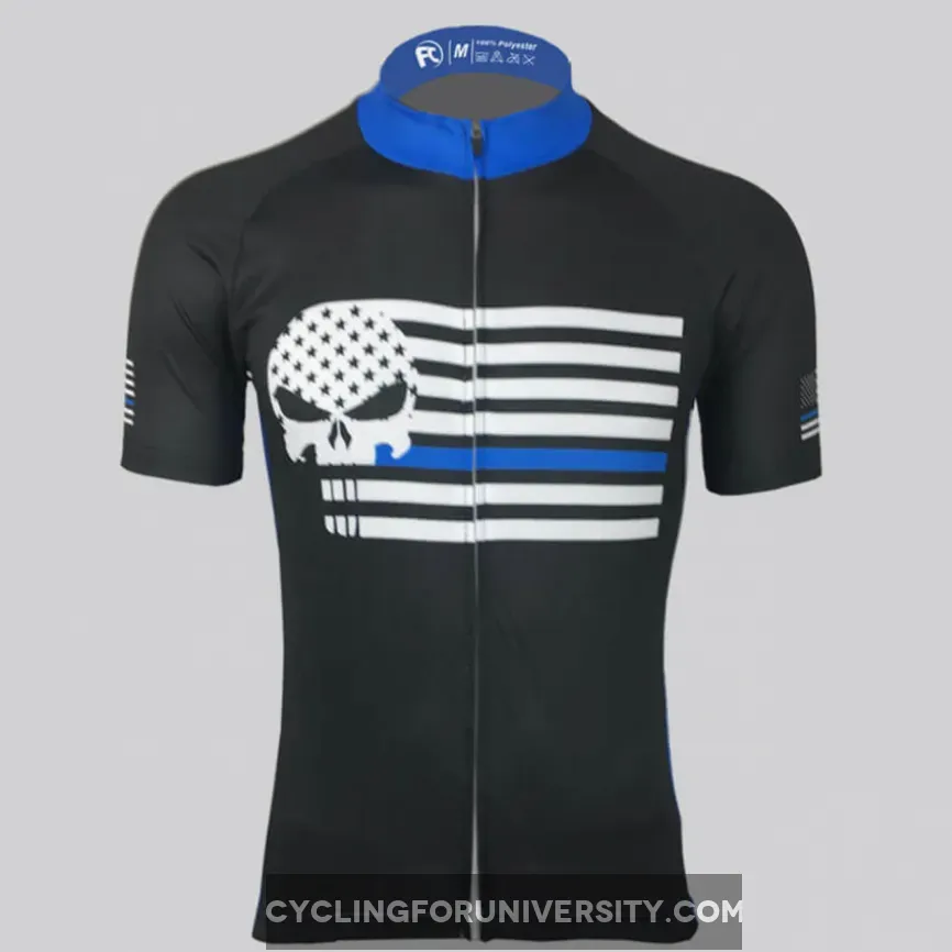 The Blue Flag Punisher Cycling Jersey Brand New